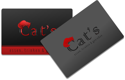 art logo cats cards