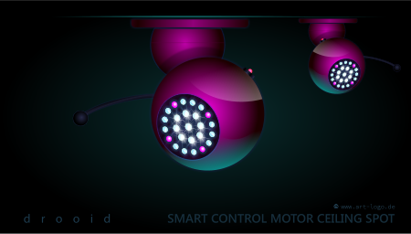 drooid smart control ceiling spot