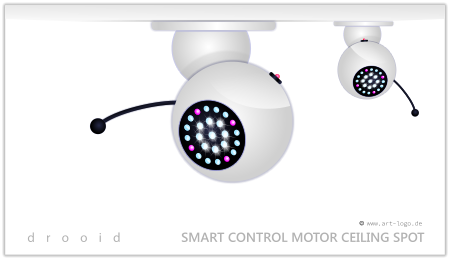 drooid smart control ceiling spot